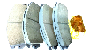 View Disc Brake Pad Set. Pad Kit Disk Brake (Front). Full-Sized Product Image